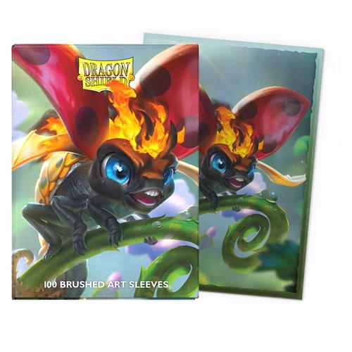 AT-12124 - 100 STANDARD SIZE BRUSHED ART SLEEVES - THE BURNBUG