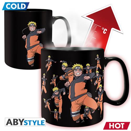 ABYMUGA498 - NARUTO - TAZZA HEAT CHANGE 460ML - MULTICLONING