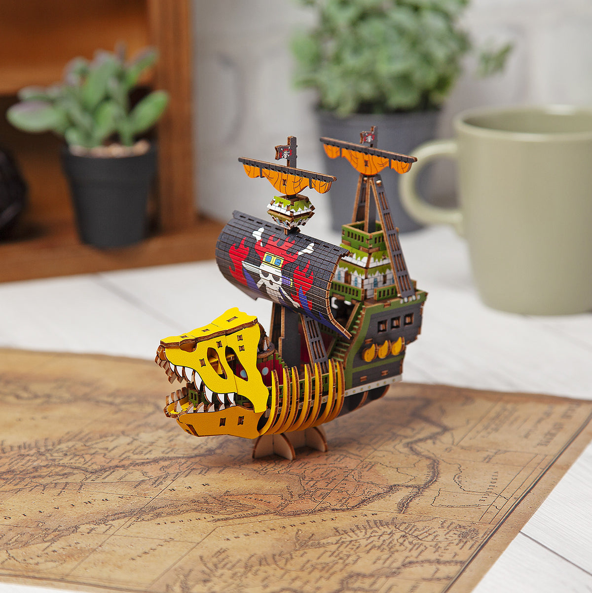 WB66006 - DIY PUZZLE BOAT - ONE PIECE - WA-GU-MI VICTORIA PUNK