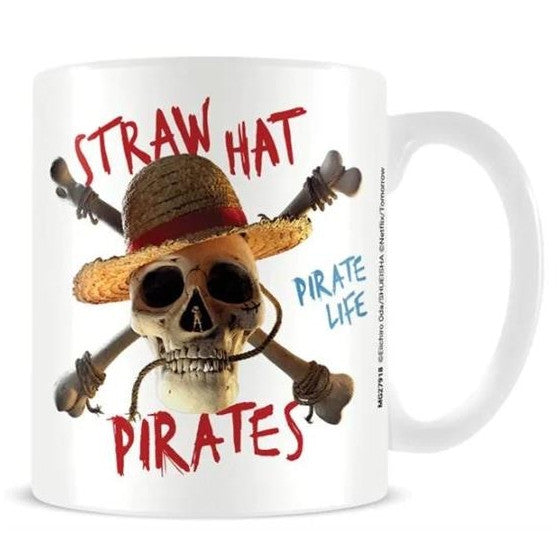 MG27918 - NETFLIX: ONE PIECE - TAZZA 320ML - STRAW HAT PIRATE EMBLEM