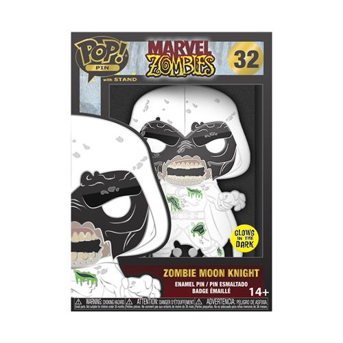 MARVEL: ZOMBIES - POP LARGE PIN ENAMEL 32 MOON KNIGHT