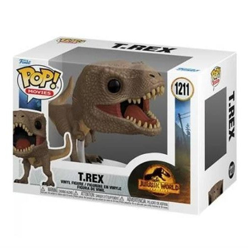 JURASSIC WORLD: DOMINION - POP FUNKO VINYL FIGURE 1211 T.REX 9CM