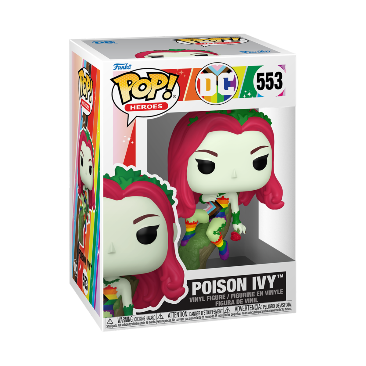 DC COMICS: PRIDE 2025 - POP FUNKO VINYL FIGURE 553 POISON IVY 9CM