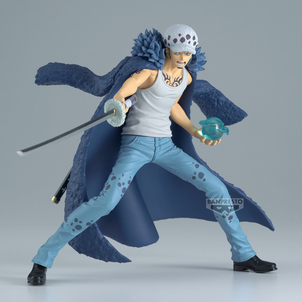28692 - ONE PIECE - BATTLE RECORD COLLECTION - TRAFALGAR LAW - STATUA 15CM