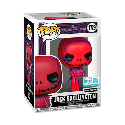 THE NIGHTMARE BEFORE CHRISTMAS S9 - POP FUNKO VINYL FIGURE - JACKW/PUMPKIN 9CM FUNSIDE EXCL