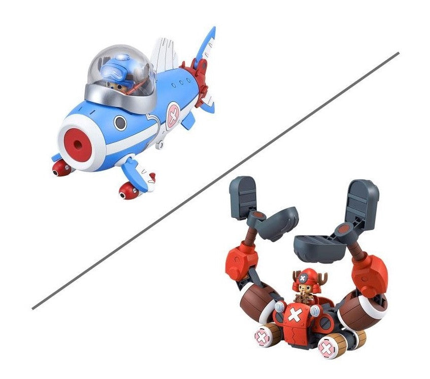 MK67444 - ONE PIECE - CHOPPER ROBO 3&5(CHOPPER SUBMARINE&CHOPPER CRANE) - MODEL KIT