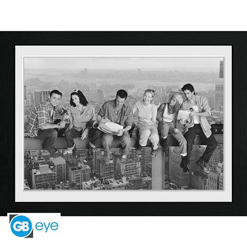 PFC3027 - FRIENDS - FRAMED POSTER (30.5X40.6) - ON GIRDER