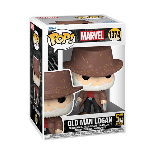 MARVEL: WOLVERINE 50TH ANNIVERSARY - POP FUNKO VINYL FIGURE 1374 ULTIMATE OLD MAN LOGAN 9CM
