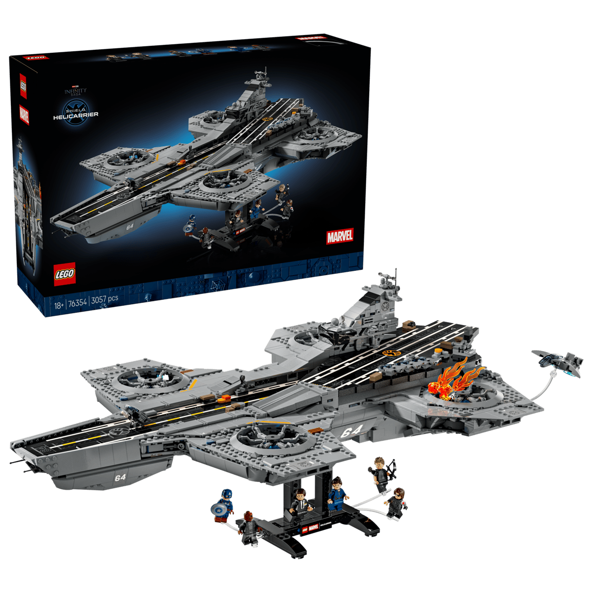 76354 - SUPER HEROES MARVEL - ELIVELIVOLO S.H.I.E.L.D.