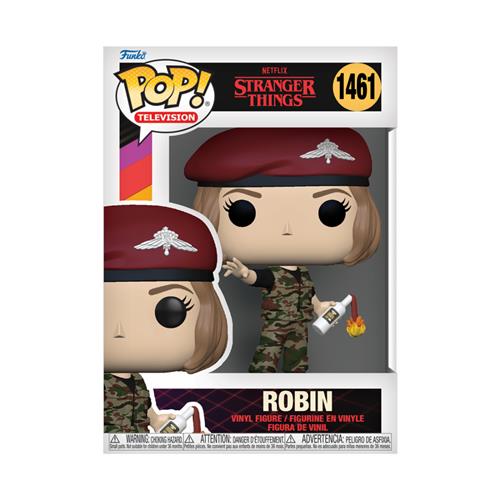STRANGER THINGS 4 - POP FUNKO VINYL FIGURE 1461 ROBIN W/COCKTAIL 9CM