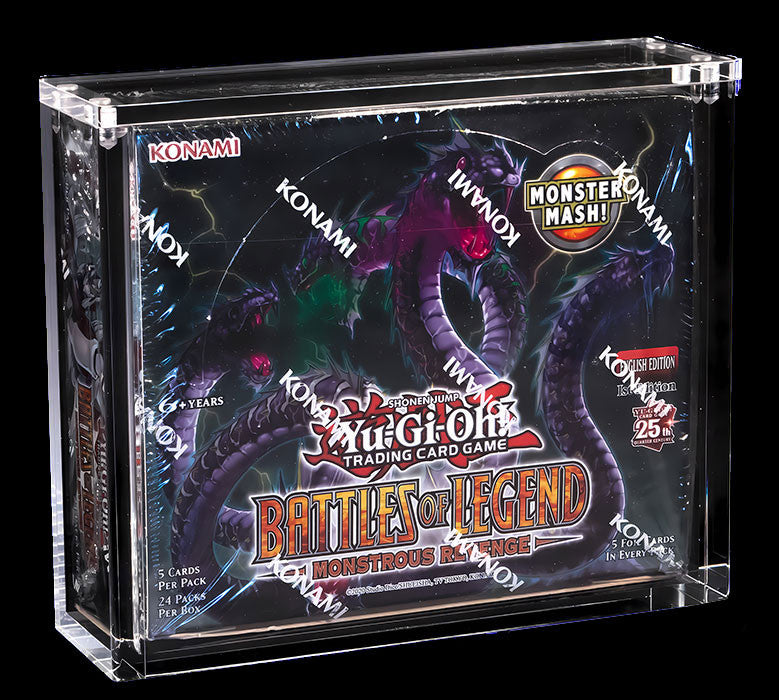 CABP0133 - ACRYLIC BOX PROTEZIONE - YU-GI-OH! BOX 24 BUSTE