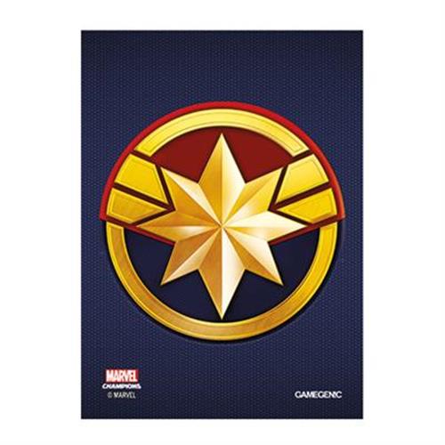 GGS10092ML - 50 BUSTE STANDARD - MARVEL ART SLEEVES - CAPTAIN MARVEL