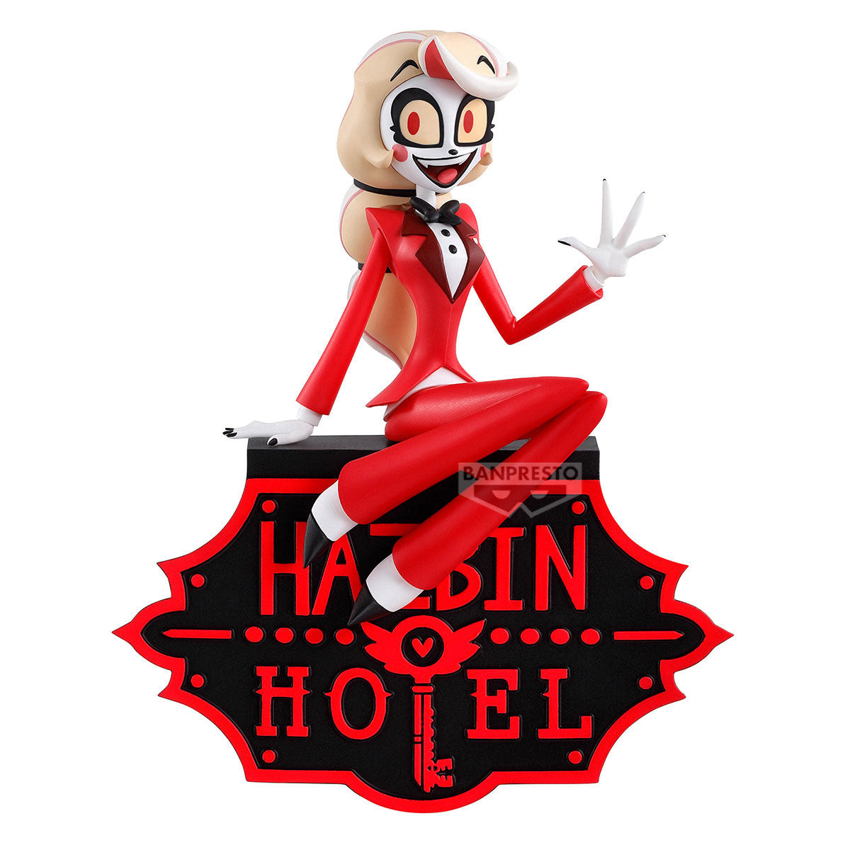 29784 - HAZBIN HOTEL - MONITOR TOP - CHARLIE MORNINGSTAR (VER.A) - STATUA 14CM
