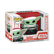 STAR WARS: HOLIDAY - THE MANDALORIAN - POP FUNKO VINYL FIGURE 746 GROGU PRAM 9CM