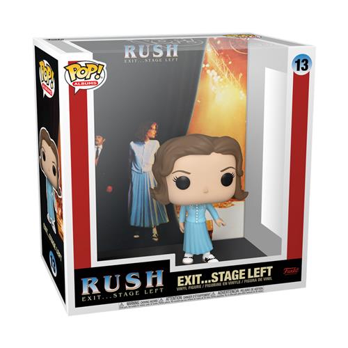 ROCKS - RUSH - POP FUNKO VINYL FIGURE 13 EXIT STAGE LEFT ALBUM