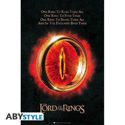 ABYDCO774 - LORD OF THE RINGS - THE ONE RING - POSTER (91,5X61)