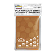 16747 - 65 DECK PROTECTOR SLEEVES - POKEMON - FIGHTING TYPE