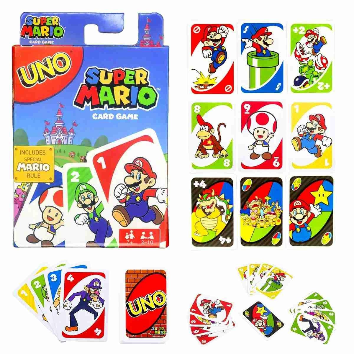 DRD00 - UNO SUPER MARIO - CARTE DA GIOCO