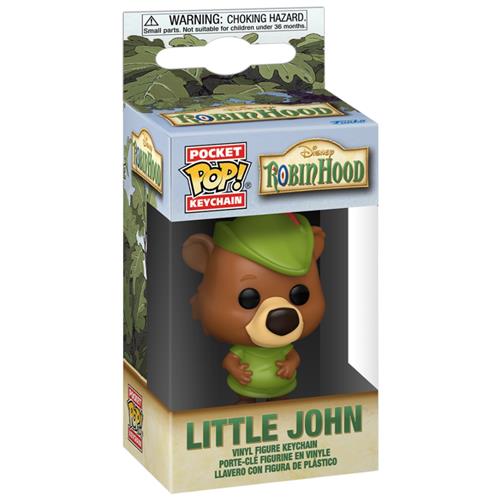 DISNEY: ROBIN HOOD - KEYCHAIN - LITTLE JOHN 4CM