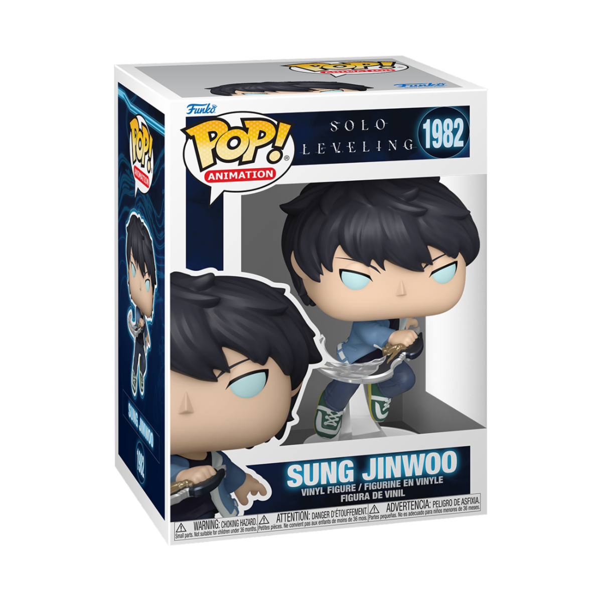 SOLO LEVELING - POP FUNKO VINYL FIGURE 1982 SUNG JINWOO REGULAR 9CM