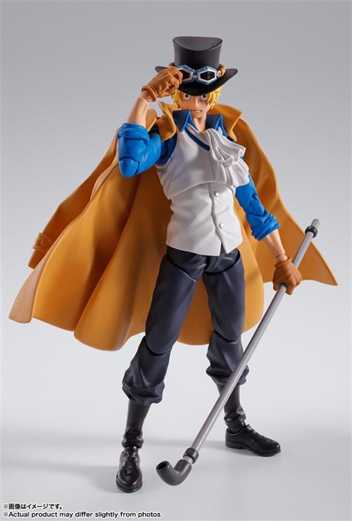 101791 - ONE PIECE - SH FIGUARTS - SABO REVOLUTIONARY ARMY - ACTION FIGURE 15CM