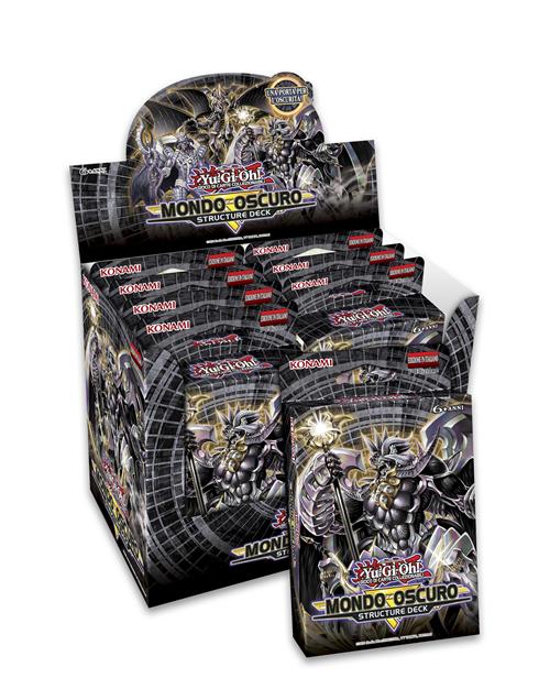 BOX YU-GI-OH! - STRUCTURE DECK - MONDO OSCURO (8 MAZZI) - ITA