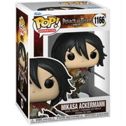 ATTACK ON TITAN - POP FUNKO VINYL FIGURE 1166 MIKASA ACKERMAN W/SWORDS 9CM