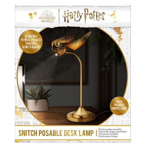 PP12796HP - HARRY POTTER - GOLDEN SNITCH POSABLE DESK LAMP