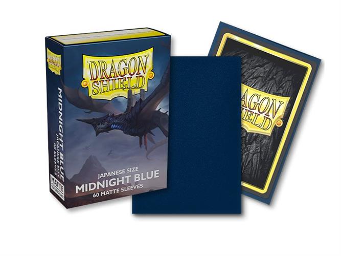 AT-11157 - 60 JAPANESE SIZE MATTE DUAL SLEEVES - MIDNIGHT BLUE