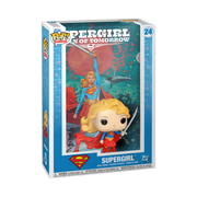 DC COMICS - POP FUNKO COMIC COVER VINYL FIGURE 24 SUPERGIRL 9CM