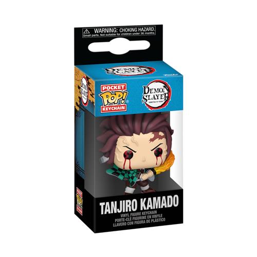 DEMON SLAYER - KEYCHAIN - TANJIRO (SUN BREATHING) 4CM