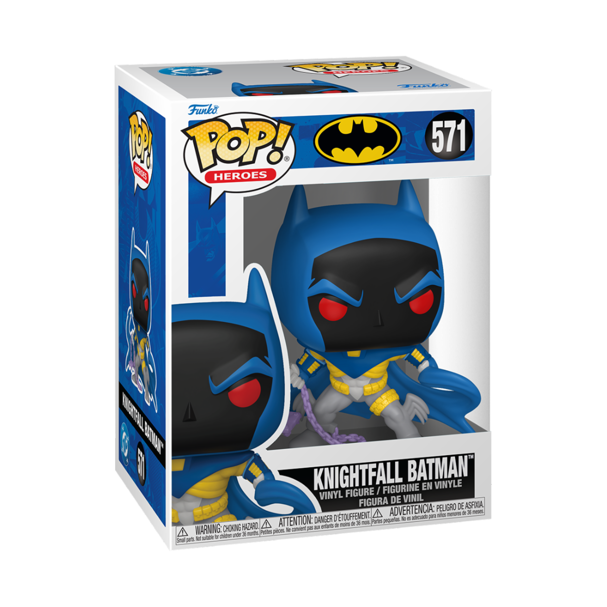 DC COMICS - POP FUNKO VINYL FIGURE 571 KNIGHTFALL BATMAN (90'S) 9CM