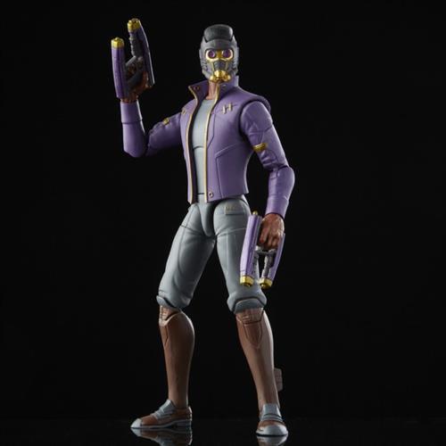 MARVEL LEGENDS: WHAT IF - T'CHALLA STAR LORD - ACTION FIGURE 15CM