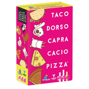 TACO DORSO CAPRA CACIO PIZZA