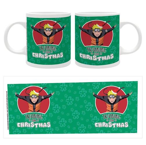TGGMUG237 - NARUTO SHIPPUDEN - TAZZA 320ML - TRAINING FOR CHRISTMAS