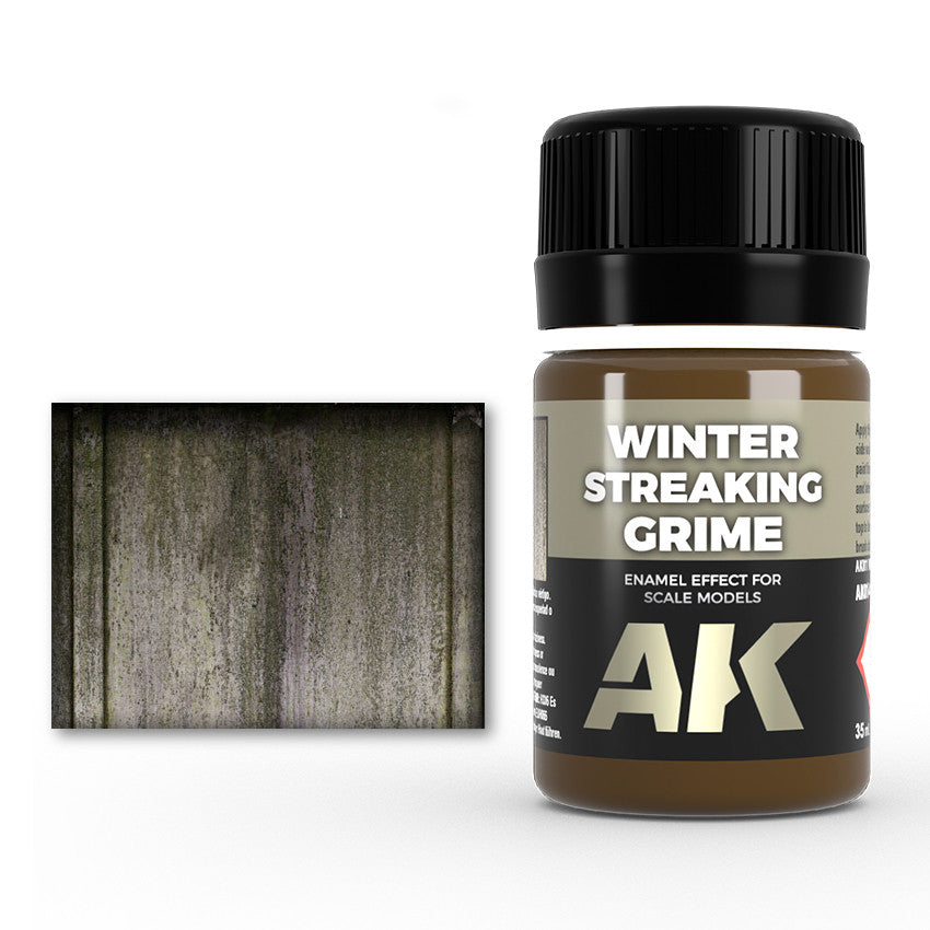 AK014 - ENAMEL EFFECTS - STREAKING GRIME FOR WINTER VEHICLES - 35ML - 0