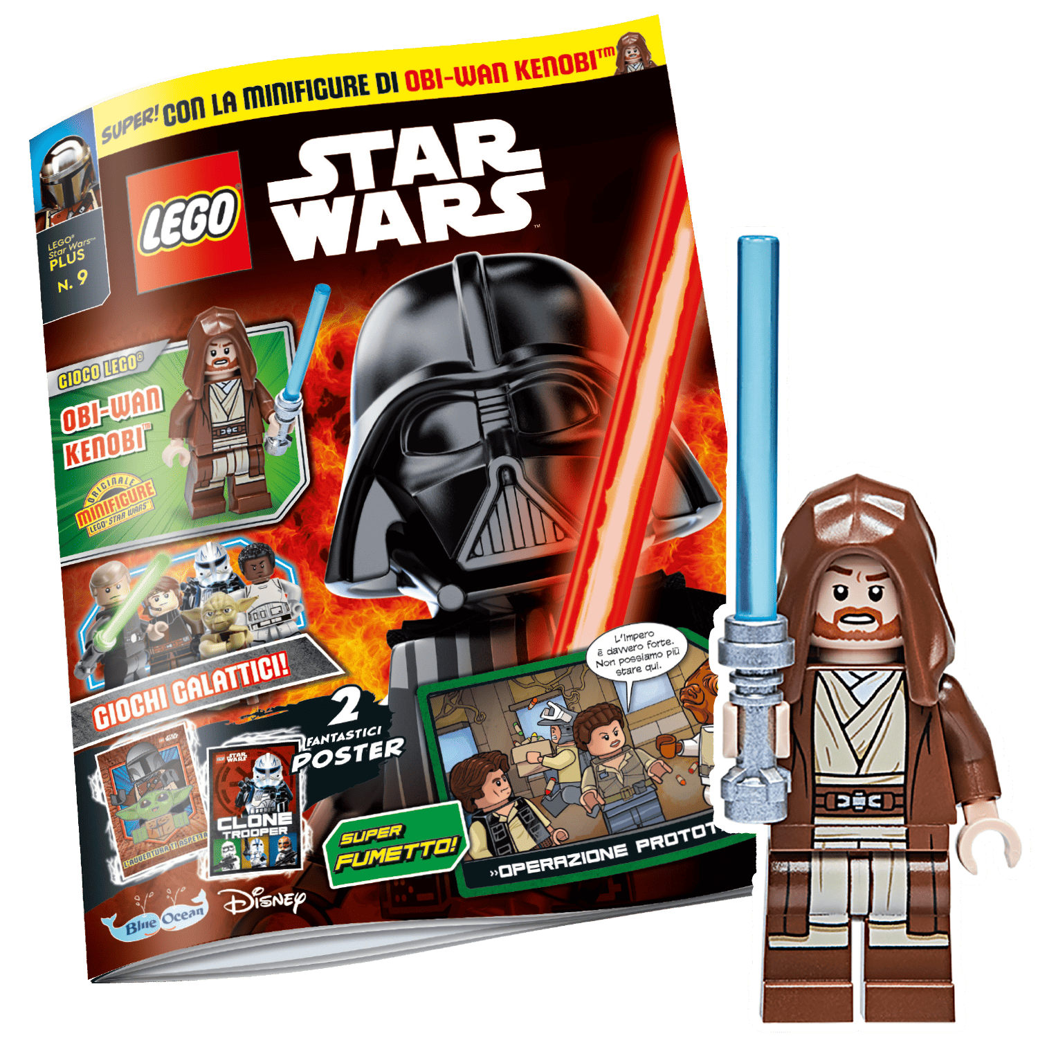 LEGO STAR WARS PLUS N.9 - OBI-WAN KENOBI