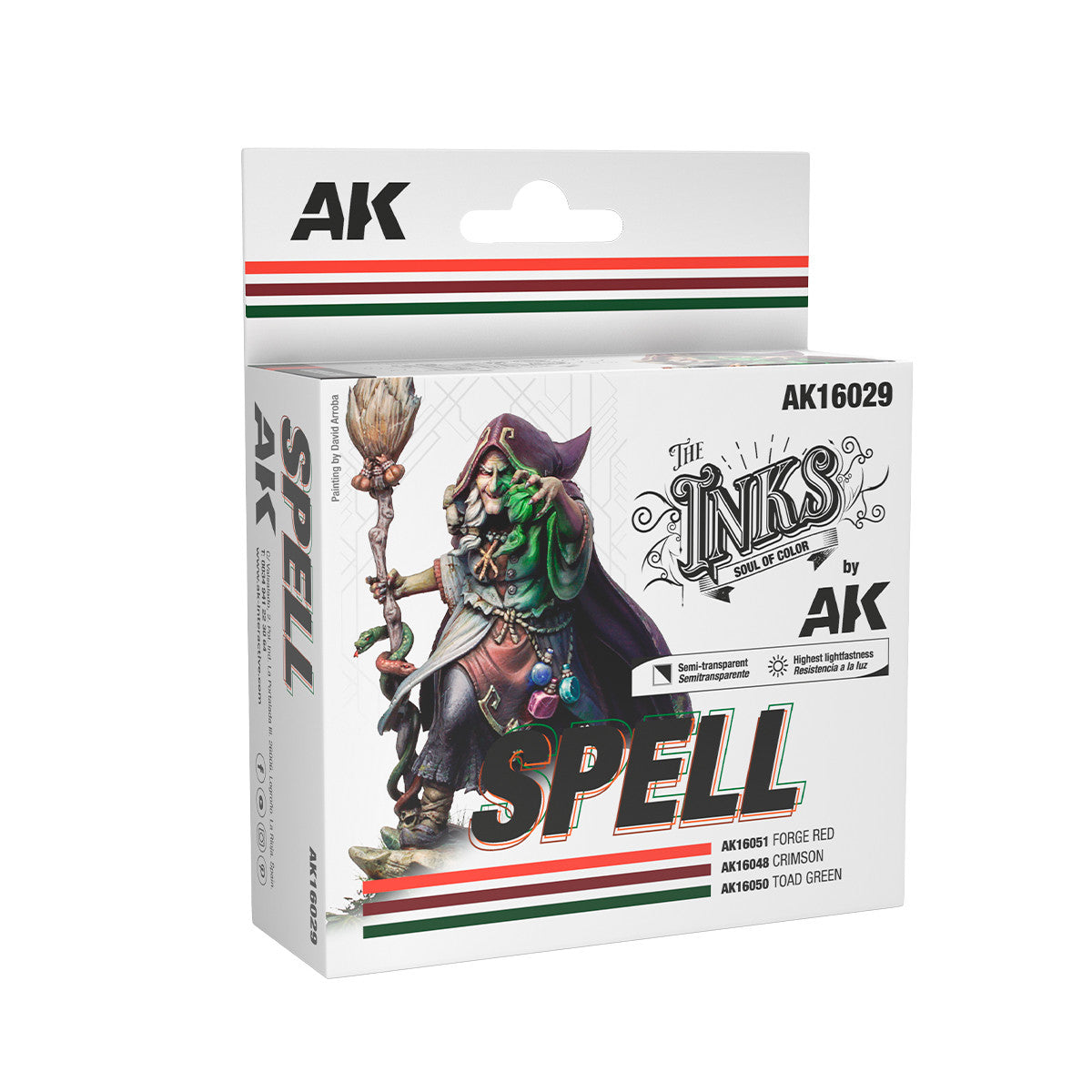AK16029 - THE INKS SET - SPELL - SET DA 3 COLORI (INKS)