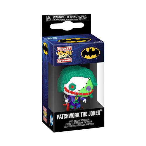 DC COMICS: PATCHWORK - KEYCHAIN - JOKER 4CM