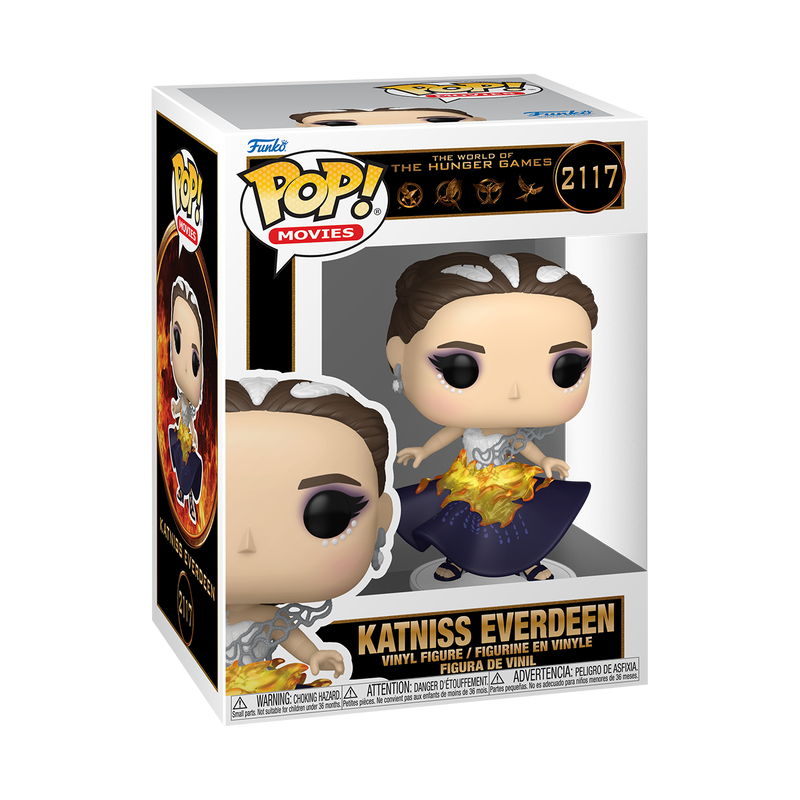 HUNGER GAMES S2 - POP FUNKO VINYL FIGURE 2117 KATNISS EVERDEEN (WITH WEDDING DRESS) 9CM