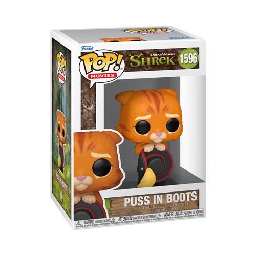 DREAMWORKS: 30TH ANNIVERSARY - SHREK - POP FUNKO VINYL FIGURE 1596 PUSS IN BOOTS 9CM