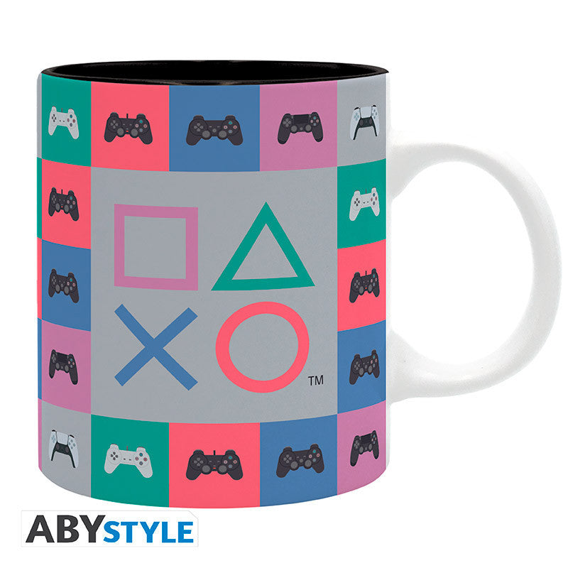 ABYMUGA635 - PLAYSTATION - MUG 320 ML - CONTROLLERS