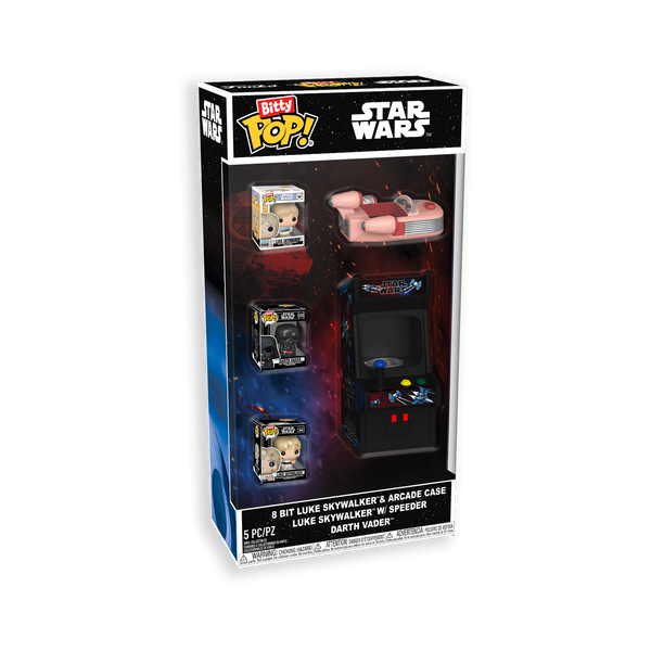 STAR WARS - BITTY ARCADE BUNDLE VINYL FIGURE - STAR WARS STARTER SET
