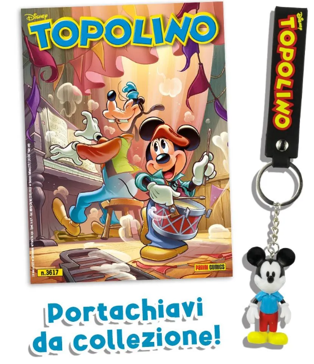 TOPOLINO 3617 + PORTACHIAVI TOPOLINO