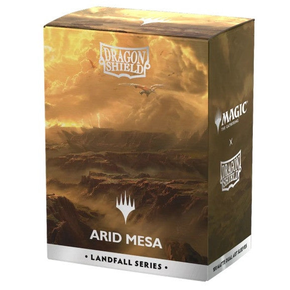 AT-16502 - 100 BUSTINE STANDARD - MATTE DUAL ART SLEEVES - LANDFALL SERIES - ARID MESA
