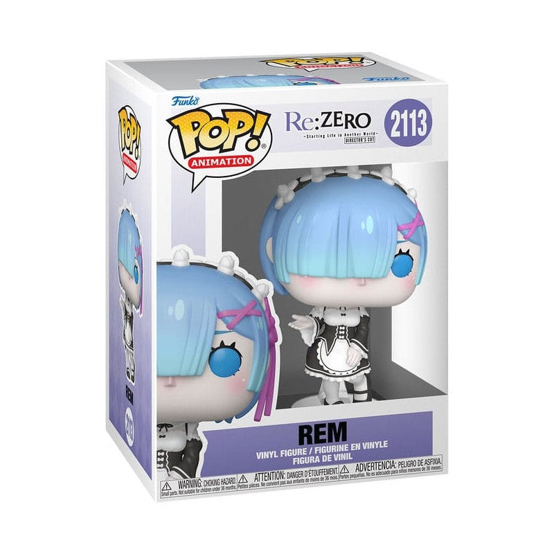 RE:ZERO - STARTING LIFE IN ANOTHER WORLD - POP FUNKO VINYL FIGURE 2113 REM W/CHASE (ASSORTMENT 6PZ) 9CM