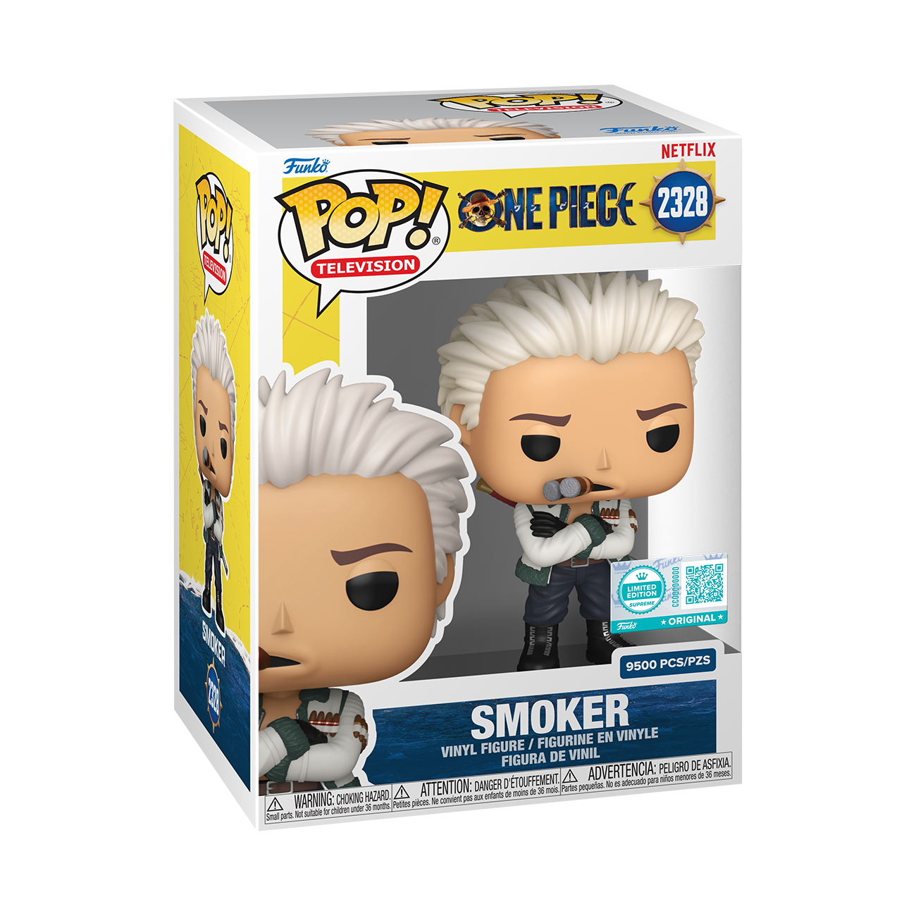 ONE PIECE LIVE ACTION - POP FUNKO VINYL FIGURE - SMOKER 9CM FUNSIDE EXCL