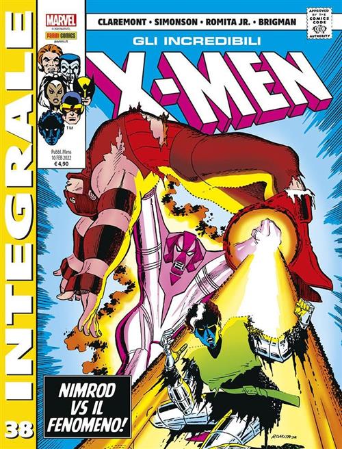 MARVEL INTEGRALE - X-MEN DI CHRIS CLAREMONT 38