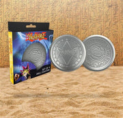 COAST-YGO - YU-GI-OH! - SET DI 4 SOTTOBICCHIERI IN METALLO CON BASE