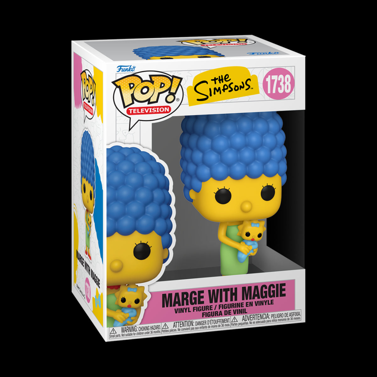 THE SIMPSONS - POP FUNKO VINYL FIGURE 1738 MARGE WITH MAGGIE 9CM